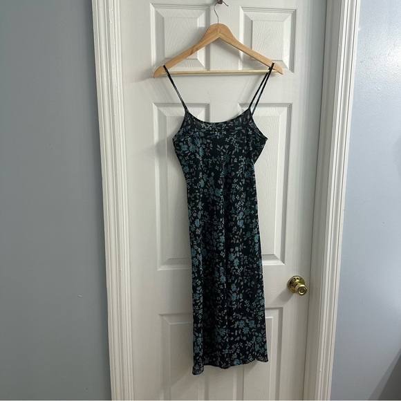 Victoria’s Secret Dress Midi Floral Slip Coquette Fairy Summer Blue Size Small - Picture 4 of 6